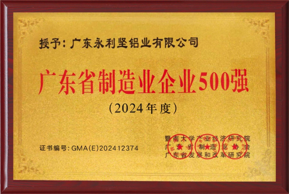 Top 500 manufacturers