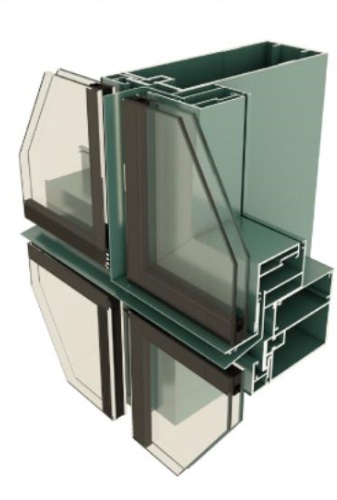 180、200 Hidden Frame Curtain Wall