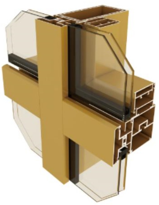 120-200 Visible Frame Curtain Wall