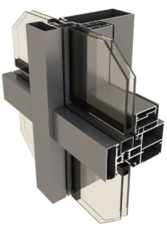 163、183、193 Visible Frame Curtain Wall